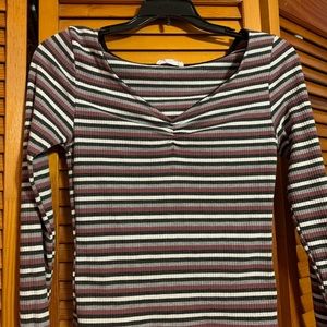 Striped long sleeve
